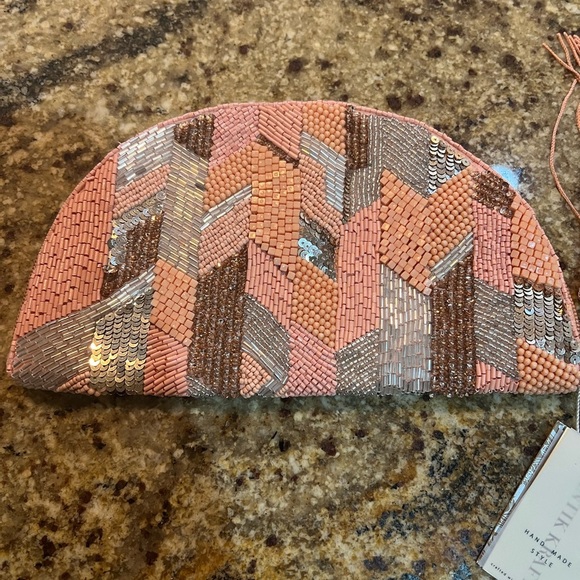 Antik Kraft | Beaded Geometric Clutch
